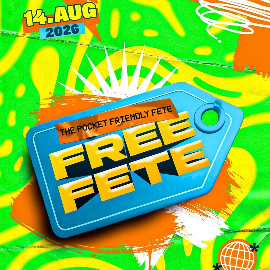 FREE FETE — BACK IN THE WEST 🆓 event flyer