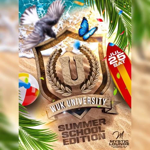 WUK U - SUMMER SCHOOL 2026 event flyer